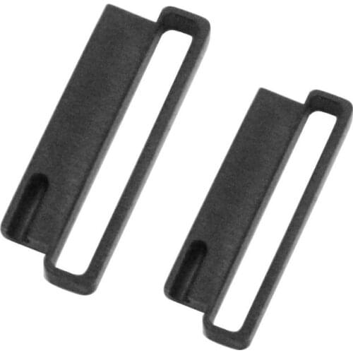 ALLOYSEED 2pc Wrist Watch Band Adapter Strap 22mm 20mm Smart Watchband Connector Parts for Huawei Samsung Smartwatch Belt