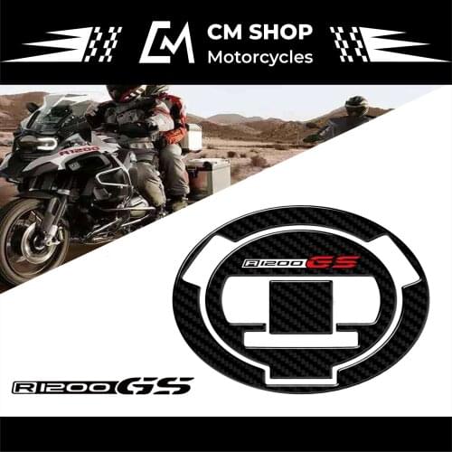 R1200gs Tank Cap Fuel Tank Cap Motorcycle Decal Protector For BMW R1200GS R1200 GS 2008 2009-2013 3D Carbon