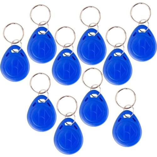 10x 125Khz RFID Proximity ID Card Token Tags Key Keyfobs Access Control Safe
