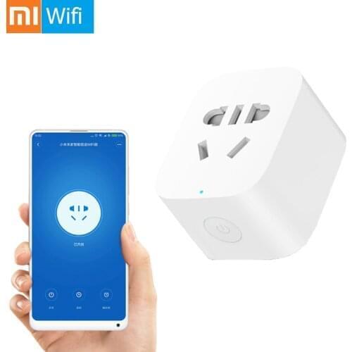 2019 Original Xiaomi Mijia Smart Socket Plug WiFi Version Wireless Remote Socket Adaptor Power on/off with phone App control