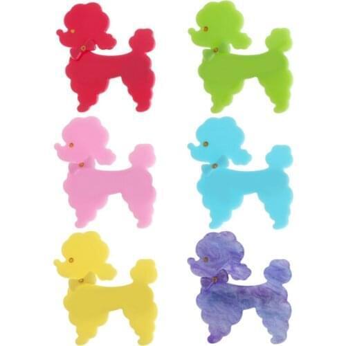 2020 new arrival Japan and Korea seventeen colors Teddy dog barrettes Small and lovely alligator clips headwear