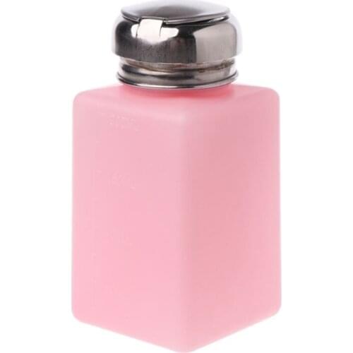 Anti-static Plastic Press Pump Bottle 100ML 200ml 250ml Liquid Alcohol Bottles Dispenser for Electronics Cleaning Repair Tool