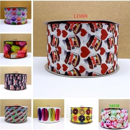 Free shipping 2020 new arrival ribbons cartoon character grosgrain ribbon 10 yards printed grosgrain ribbons 11994