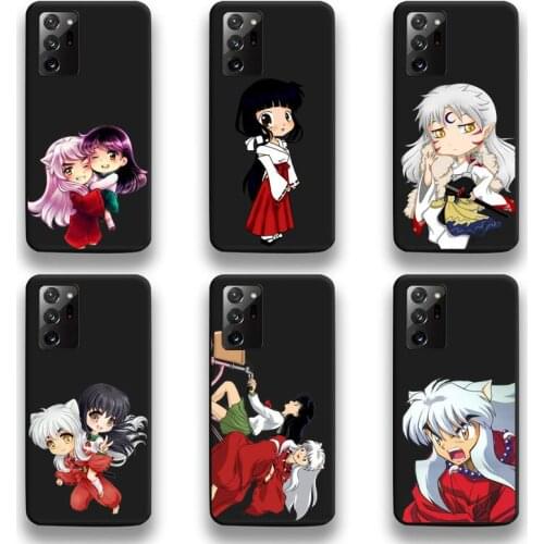 Hot Anime Inuyasha Higurashi Phone Case For Samsung Galaxy Note20 ultra 7 8 9 10 Plus lite M51 M21 M31S J8 2018 Prime