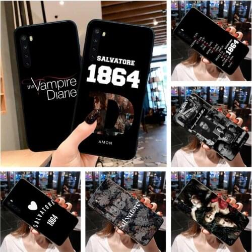 Vampires Stefan Damon Salvatore Diaries Phone Case for Xiaomi Mi Note 10 Lite Mi 9T Pro xiaomi 10 10 CC9 Pro