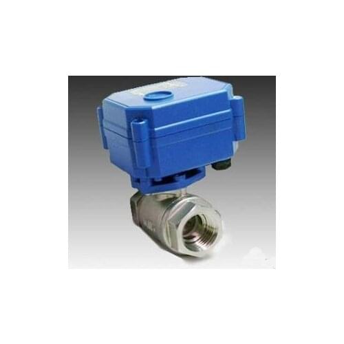 CWX-15Q 3/4'' Stainless Steel Electric Ball Valve 12V Voltage