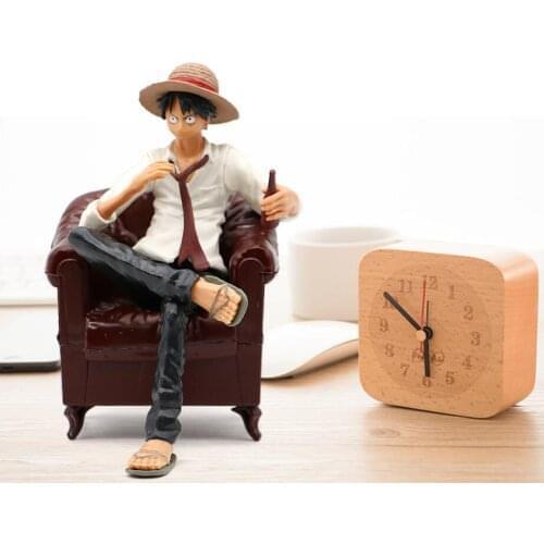 Cute Action Figure One Piece Monkey D Luffy Sabo Ace Luffy Gear One Piece Figurine With Sofa 13cm For Car Home Decoration Toys