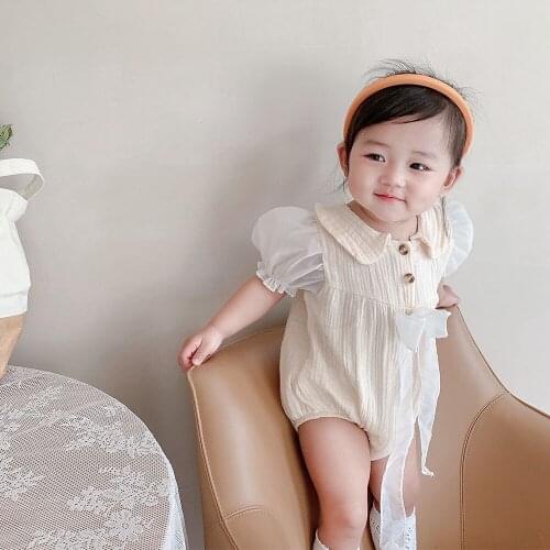 Kacakid Bodysuit With Short Sleeves For Babies