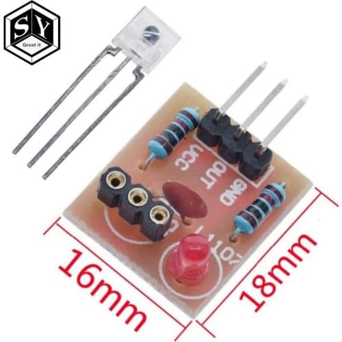 GREAT IT Laser Sensor Module non-modulator Tube Laser Receiver Module