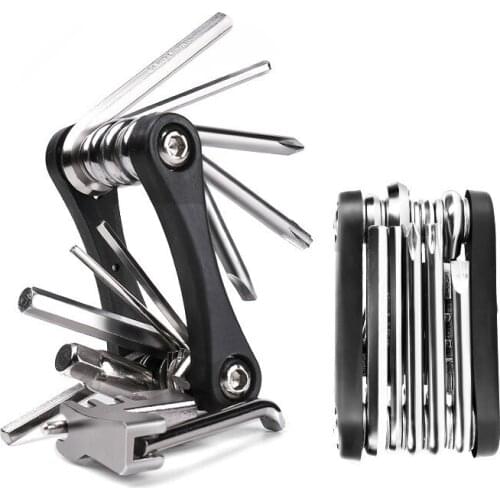 Bicycle multifunction tool kits multitool tire Repair Tool Set with screwdriver Chain Rivet Extractor for MTB Road Bike
