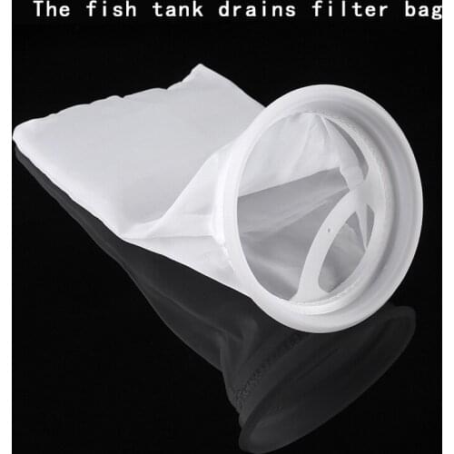New Filter Sump Sock Micron Bag Weight Aquarium Filters Socks Bag 1 Pcs