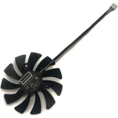 RX560 RX550 GPU Alternative Cooler Fan For MSI RX-560-AERO-ITX RX-550-AERO-ITX Video Grahics Card Cooling As Replacement