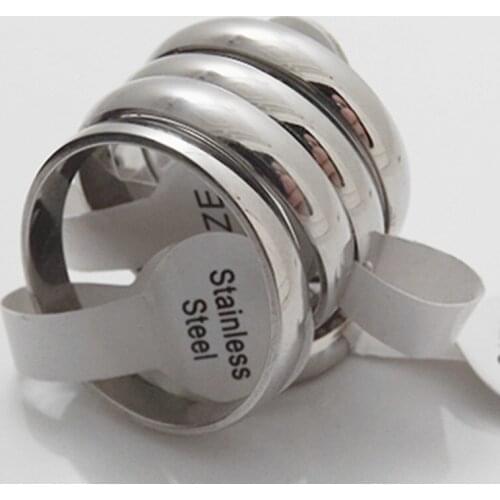 Wholesale - 50 pcs 4mm Fashion Polishing Stainless Steel Rings