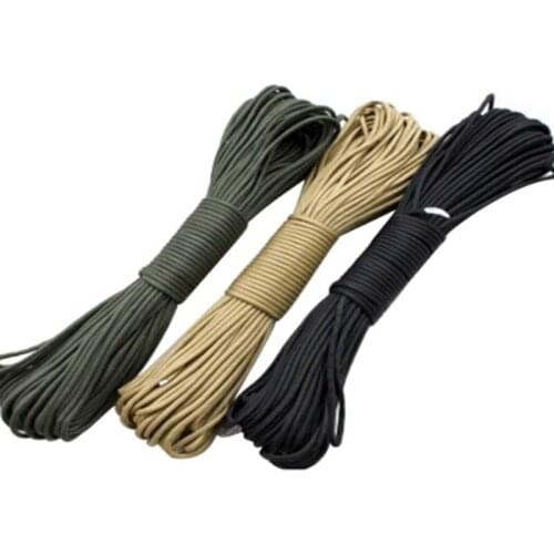 100FT 31M 4mm Paracord Rope Type 7 Stand Paracorde Parachute Cord Rope Outdoor Rope for Hiking Camping Survival Bracelet Rope