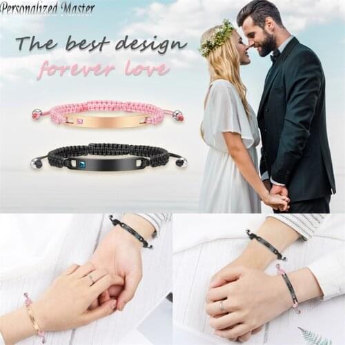 Personalized Master Bracelets For Lovers