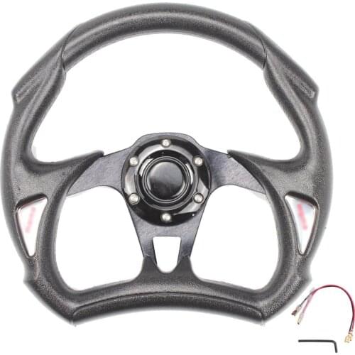 SANJODS Sports Steering Wheel Golf 4 Modified Steering Wheel 13 Inch 320mm Aluminum Moving Rudder