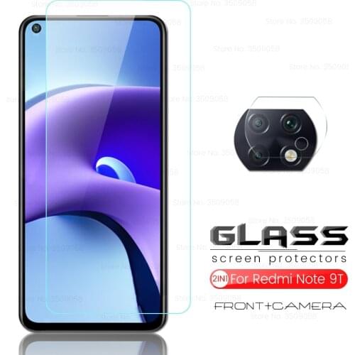 Glass for xiaomi redmi note 9t 5g 6.53'' phone screen camera protector readmi redmy redme note9t not notes 9 t t9 safety glasses