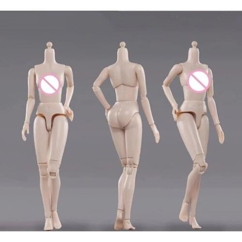 1/6 Pale /Suntan Skin Large Small Breast Female Durable Action Figure ASTOYS AS058 Joint Body Model In Stock