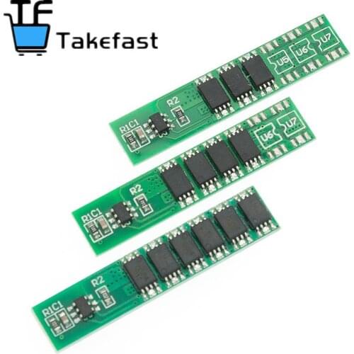 10PCS/LOT 1S 15A 3.7V Li-ion 3MOS 4MOS 6MOS BMS PCM Battery Protection Board PCM for 18650 Lithium Lion Battery