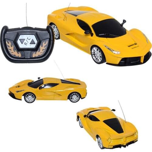 19.5cm Baby Kids Toy Supercar Sports Car 1:24 Scale Automobile Modeling Model Radio Control 2 Channels Remote Control RC Gifts