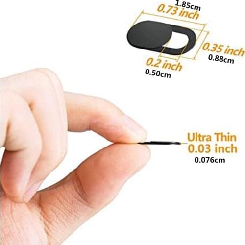 3pcs Camera Cover Slide Webcam Extensive Compatibility Protect Your Online Privacy Mini Size Ultra Thin for Laptop PC iMac R9UA