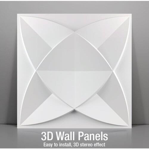 30cm 3D Plastic Molds For 3D Tile Panels Mold Plaster Wall Stone Wall Art Decor Plastic Form 3D wall panel sticker ceiling panel
