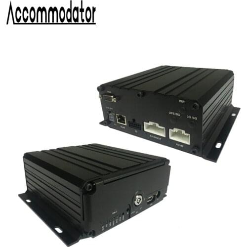 AHD 1080P 8 Channels SD Card HDD Mobile DVR Vehicle Car Trailer Truck Taxi School Bus MDVR