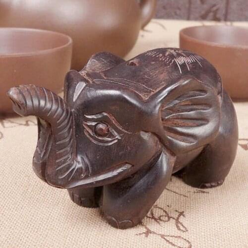 Long Yi Ji Chang ebony wood carving planetarium hand pieces Niannian Youyu Keychain bags carry accessories felicitous wish of ma