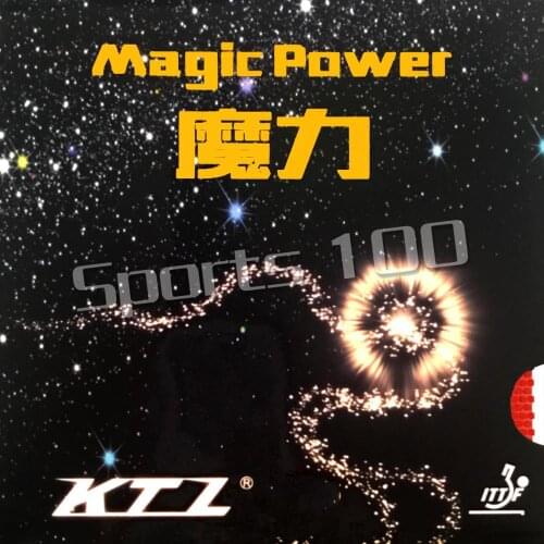 KTL Magic Power Half Long Pips-Out Table Tennis / PingPong Rubber with Sponge