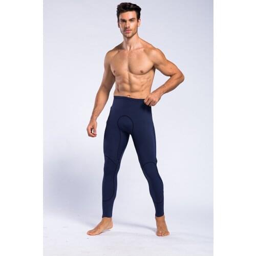 2MM Men Wetsuits diving Skins Long Swim Surfing Sport Pants Surf Rash Guard Swimming Pants Sun Protective Swimwear Beach