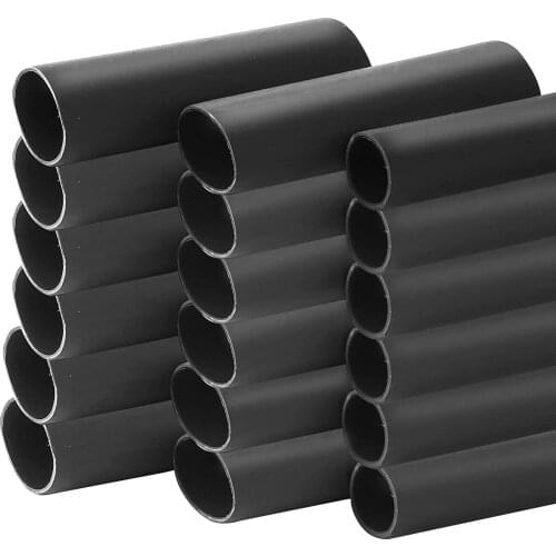 150pcs 3:1 Dual Wall Adhesive Heat Shrink Tubing Kit, 5 Sizes (Diameter): 3/8, 1/4, 3/16, 1/8, 3/32 inch for DIY