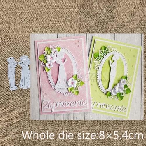 New Design Craft Metal Cutting Dies cut die lovely Boy and girl Scrapbooking Album Paper DIY Card Craft Embossing Die Cuts