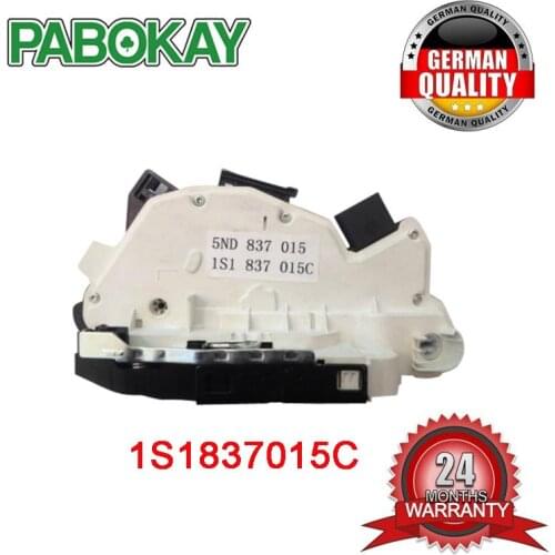 Front left 1S1837015C Door Lock Latch Actuator For VW Amarok Tiguan Skoda Superb II Fabia 5J