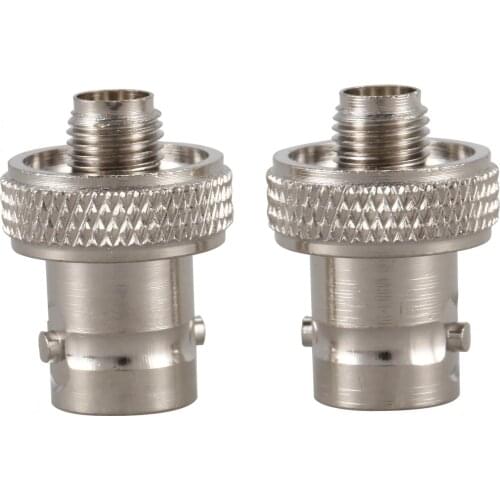 2pcs SMA Female To BNC Female Convert Adapter For Two Way Radio BaoFeng UV-5R FD-880