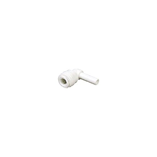 RO Fittings Plug in Stem Elbow 1/4" Push-in X 1/4" Stem with Clamp KL-05