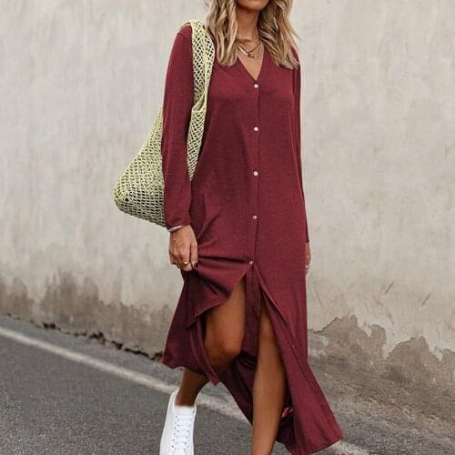 Модные платья-рубашки Suofeiman China At AliExpress