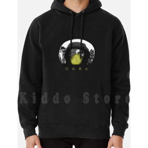 D A R K ( Jonas ) Hoodies Long Sleeve Jonas Dark Serie Netflix Fan Art Darkness Forest Travel Weather Black And