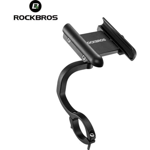 ROCKBROS Bike Phone Holder Motorcycle Electric Bicycle Phone Holder 360 Rotation Car Fixed Navigation Bracket Bike Accessories