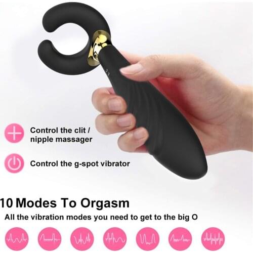 Male Vibrating Masturbator Dick Double Penetration Penis Vibrador Adult Sex Toys Cock Clit Stimulator Vibrators For Men Couples