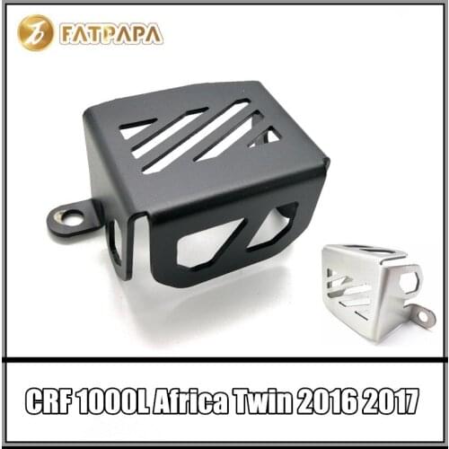 For Honda CRF1000L Rear Brake Reservoir Guard Protective Cover Protector for Honda CRF 1000L Africa Twin 2016 2017