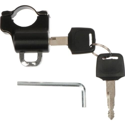 1Pcs Electric Handlebar Helmet Lock Universal Motorcycle Helmet Lock Anti-theft lock With 1Pcs Wrench