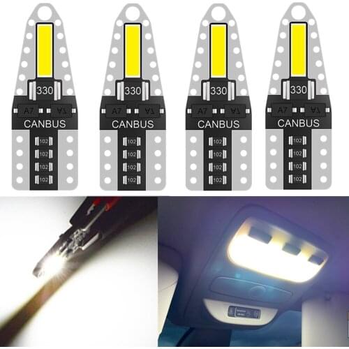 4x T10 194 168 W5W Car Auto LED Reverse Light Backup Light For Toyota Hyundai Audi BMW Ford Focus VW Golf Polo Passat Touareg