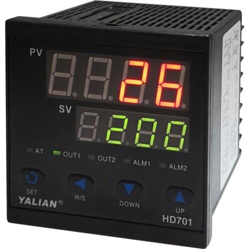 Free shipping digital temperature controller dual line display Thermocouple inpute relay output new style Thermoregulator 2018