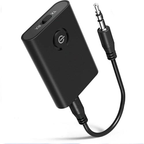 Bluetooth Receiver Transmitter 2 In 1 Wireless Stereo Audio Adapter 3.5mm Jack For Car Music Aux Headphone Headphones Speaker
