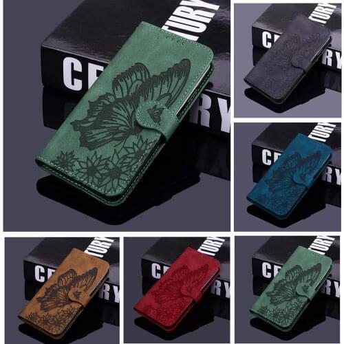 3D Butterfly Leather Case For Samsung Galaxy A10 A20 A30 A21S A40 A50 A51 A71 A70 A20E A11 A21 A42 A12 Funda Flip Wallet Coque