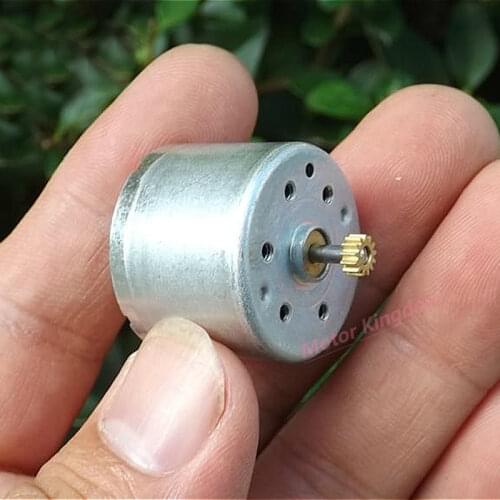 DC 3V 5V 6V 6000RPM 24mm Small Mini Round RF-310 Mute Solar Power Electric Motor DIY Toy Fan Model