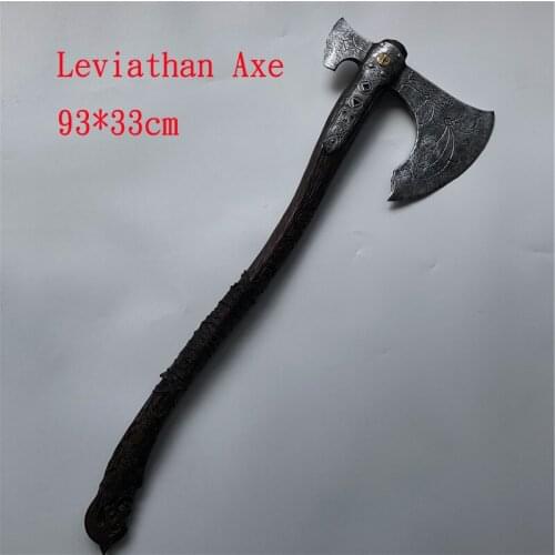 Cosplay God of War 4 Kratos Axe Leviathan Axe Prop Weapon Role Playing Game Movie Cos Ghost Axe PU Weapon Model Toy Prop