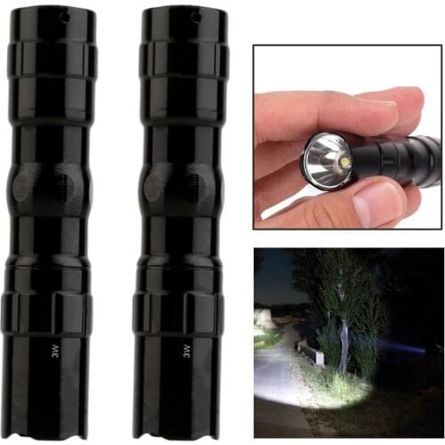 Mini Portable LED Flashlights Waterproof Aluminium Small Electric Torch Light Outdoor Travel Hiking Fishing Night Lights Lamp