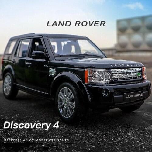 1:24 Land Rover Discovery 4 Alloy Car Model Diecasts Metal Toy Off-Road Vehicles Model Collection Decoration Childrens Toy Gift