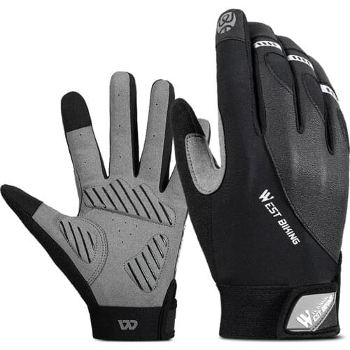 Motorcycle Gloves Waterproof Winter Moto Gloves Thermal Fleece Lined Winter Touch Screen Non-slip Motorbike Riding Gloves